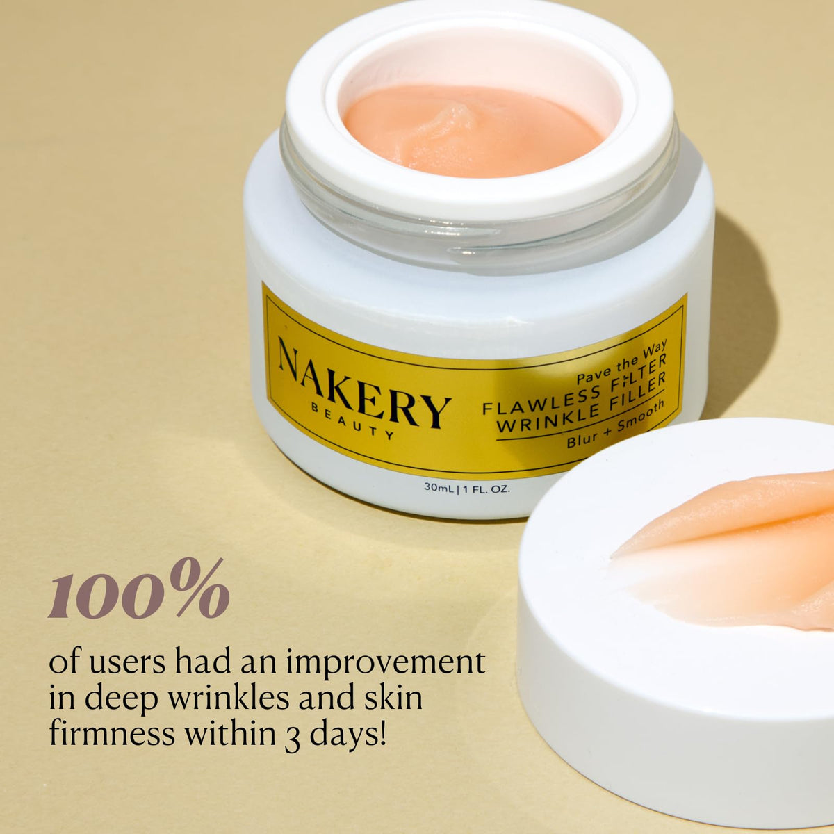 Nakery Pave The Way Flawless Filter pump dispenser emphasizes mess-free daily use