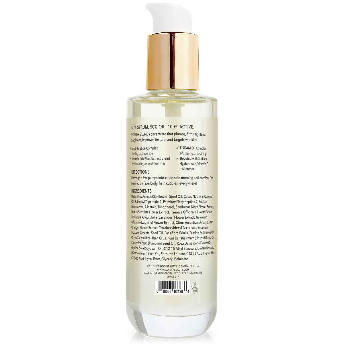 Nakery SkinInfusion lifestyle shot on vanity emphasizing daily skincare ritual.