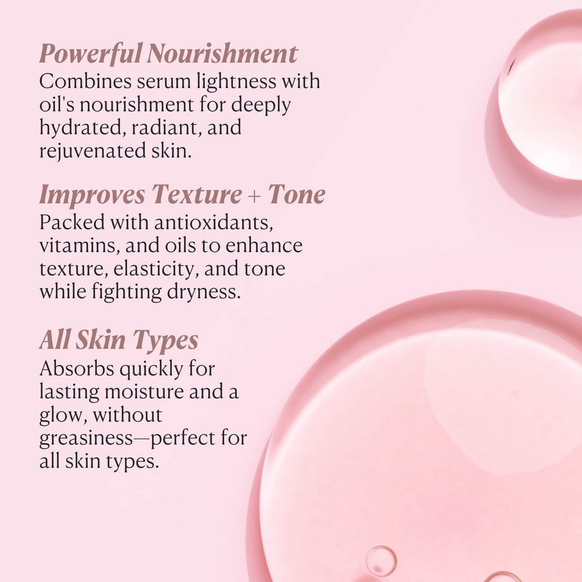 Nakery SkinInfusion serum-oil blend being applied to the skin for deep hydration.