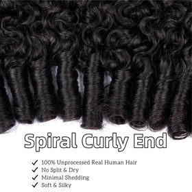 Nakkia Burmese curly bundles dense fullness for seamless wig options
