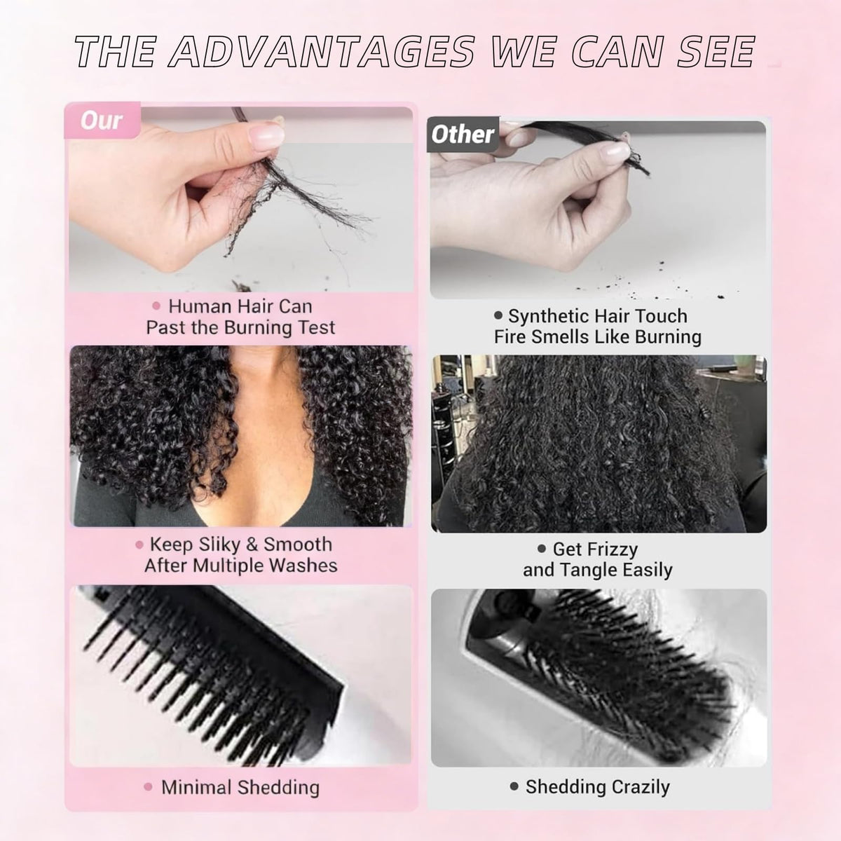 Nakkia Burmese curly bundles sew-in styling for quick transformation