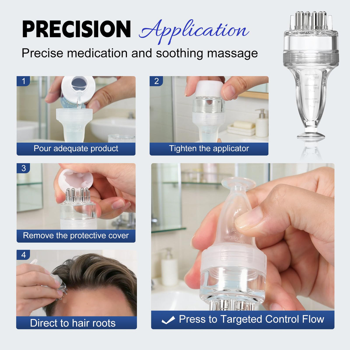 NalioPi beard growth application for active follicles.