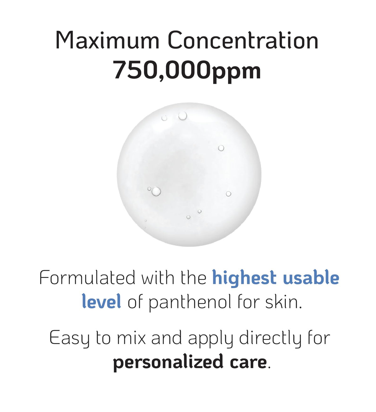 Nano Recipe D-Panthenol with other products in routine for moisture