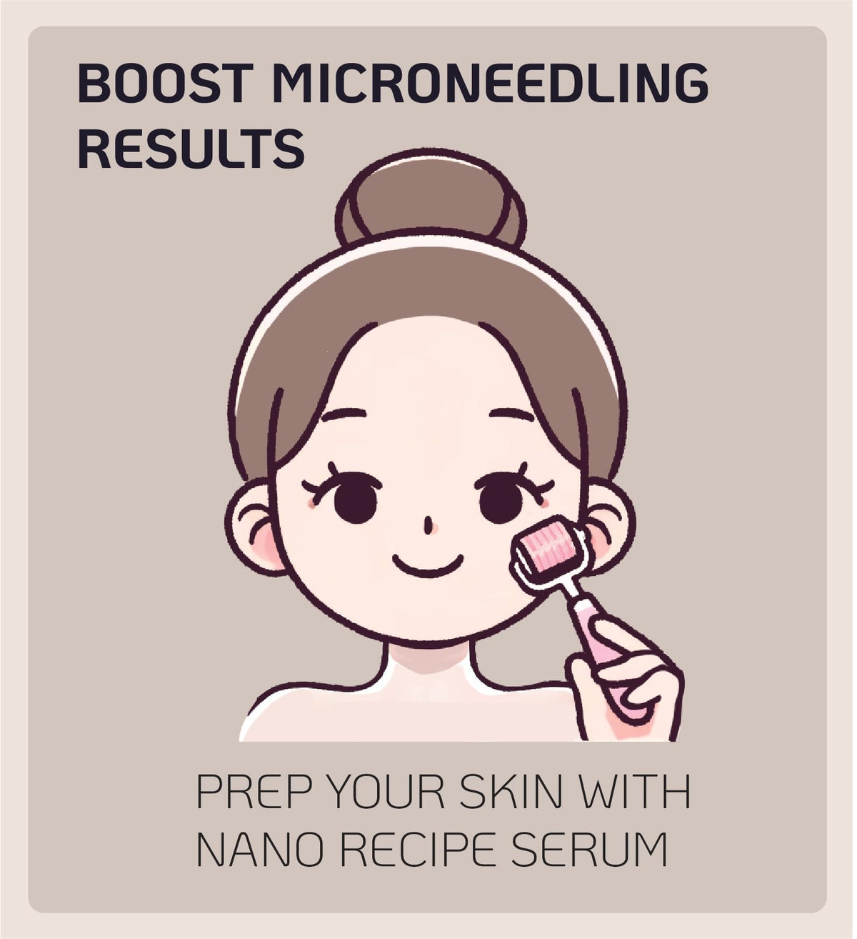 Nano Recipe Tranexamic Acid Concentrate ready for daily routine layering with serums.