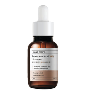 Nano Recipe Tranexamic Acid Concentrate bottle with a pipette for precise application.