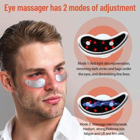 NANSIKE red-light eye patch therapy delivering soothing self-care sessions.