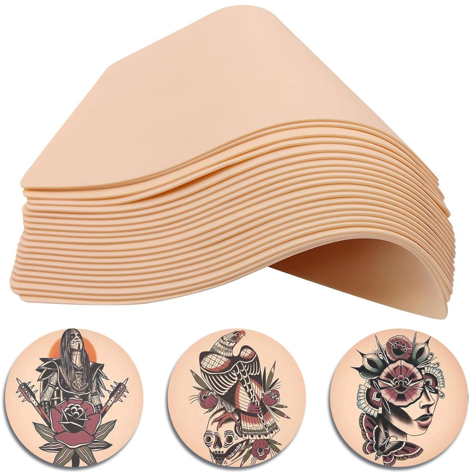 NAQASE blank tattoo skin 8x6 double-sided surface for versatile practice sessions.