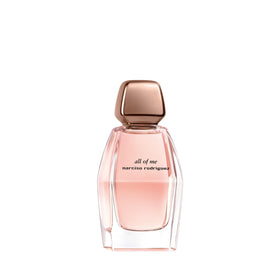 Narciso Rodriguez All Of Me bottle closeup cap highlights refined design and premium feel