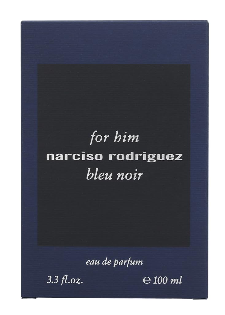Bleu Noir spray application demonstrates easy, even distribution for a confident scent.