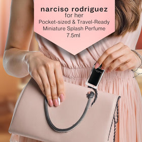 Cap close-up of Narciso Rodriguez For Her showing premium design.