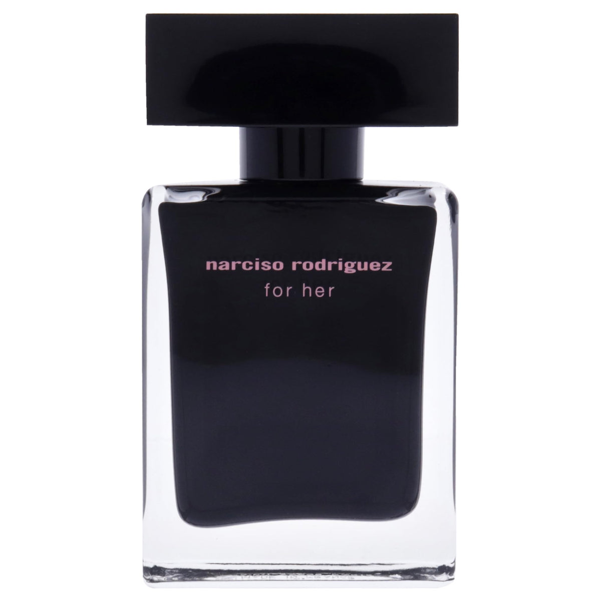 Narciso Rodriguez For Her pink packaging close-up highlights premium design ideal for gift-ready presentation.