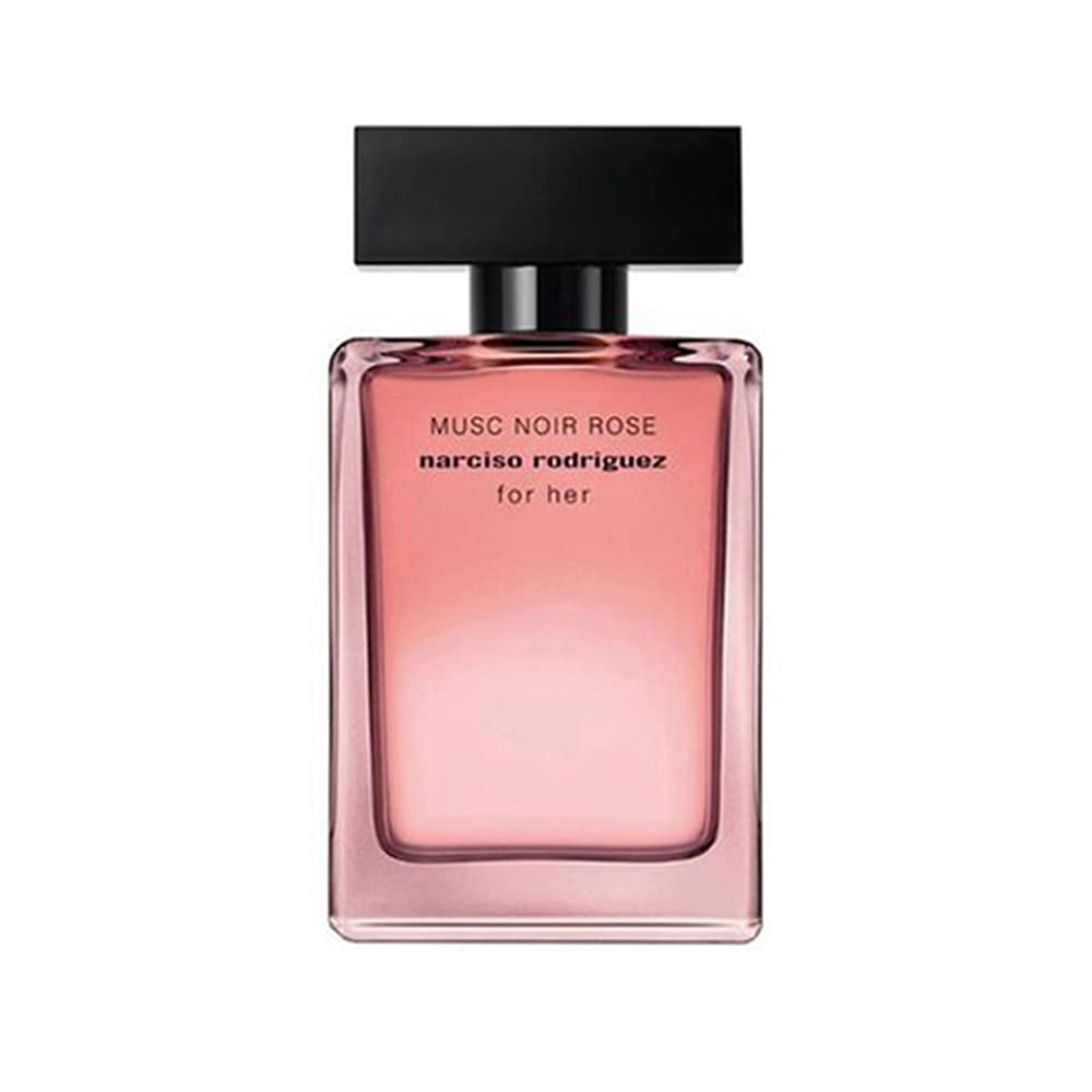 Narciso Rodriguez Musc Noir Rose EDP bottle poured for everyday elegance.