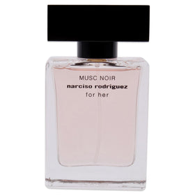 Narciso Rodriguez Musc Noir EDP bottle on display showcasing brand style.