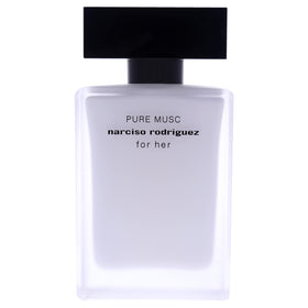 Narciso Rodriguez Pure Musc EDP bottle close-up highlighting the cap and bottle detail
