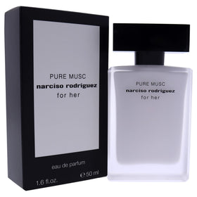 Narciso Rodriguez Pure Musc EDP packaging box with premium presentation
