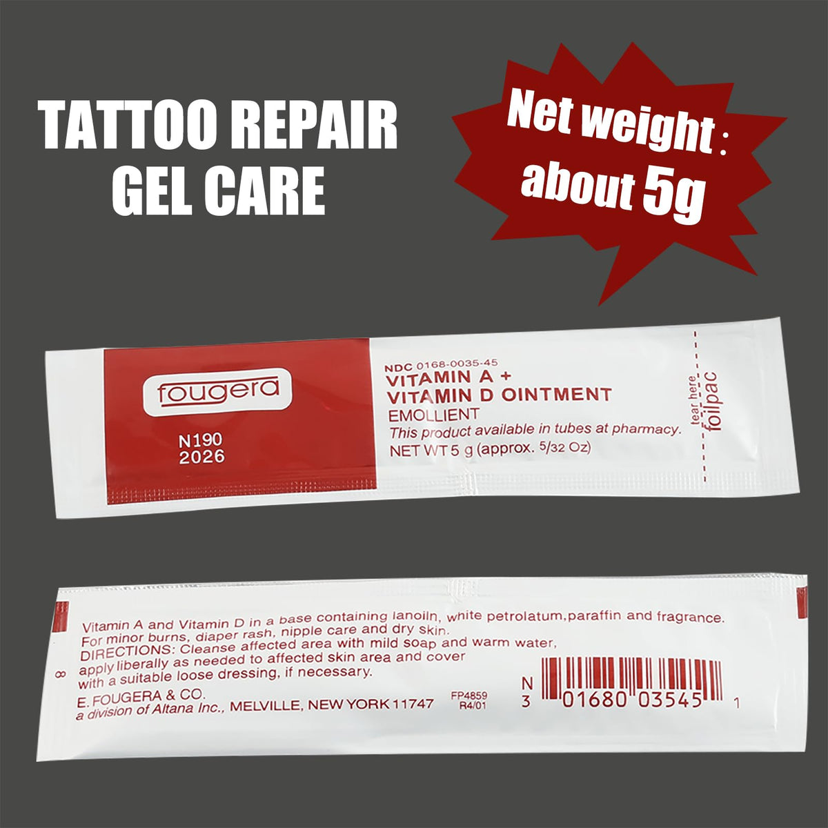 Travel-friendly tattoo care kit for artists and clients.