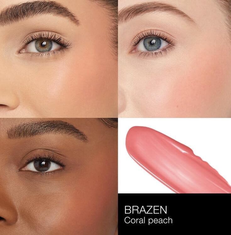 NARS Afterglow Brazen on bare skin creates a fresh, healthy glow