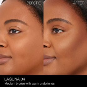 NARS Laguna bronzing powder finish that looks radiant and natural