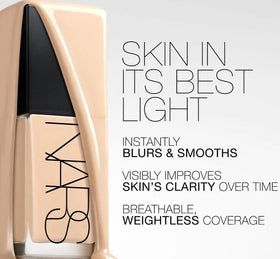 NARS Light Reflecting Foundation finish blurs pores with a healthy glow.