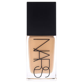 NARS foundation swatches in Patagonia shade for even tone and gentle glow