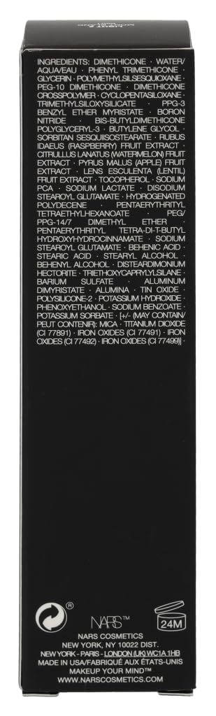 NARS Natural Radiant Longwear Foundation Mont Blanc texture close-up reveals silky, breathable feel.