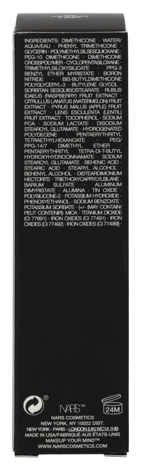NARS Natural Radiant Longwear Foundation Mont Blanc texture close-up reveals silky, breathable feel.