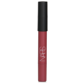 NARS Powermatte Cruella on lips demonstrates bold look for evenings
