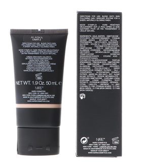 NARS Pure Radiant Tinted Moisturizer application demo shows fast, blendable coverage