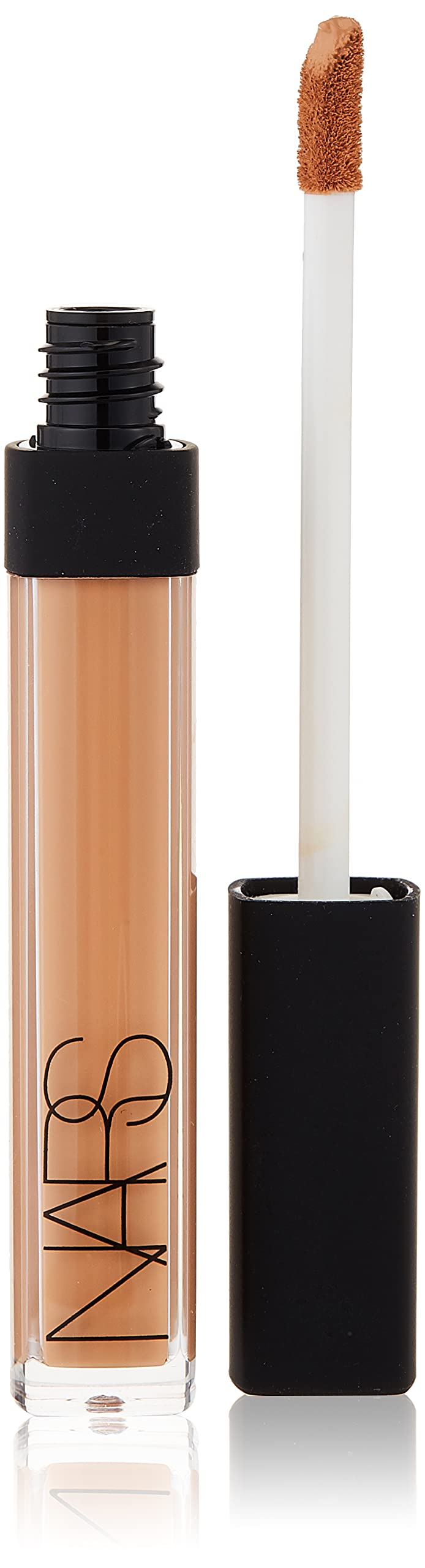 NARS Radiant Creamy Concealer Biscuit container with smooth coverage demonstrated.