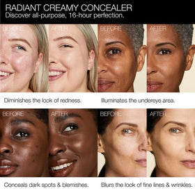 NARS Radiant Creamy Concealer Nougatine long-wear formula stays put without creasing.