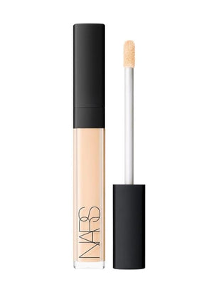 NARS Radiant Creamy Concealer Nougatine packaging close-up shows creamy texture for easy blending.
