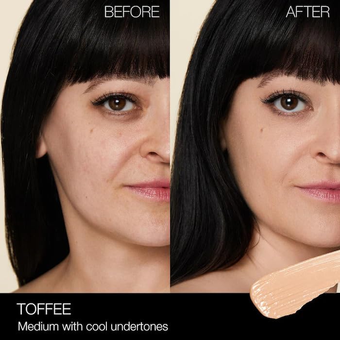 NARS Radiant Creamy Concealer Toffee applicator demonstrates precise application