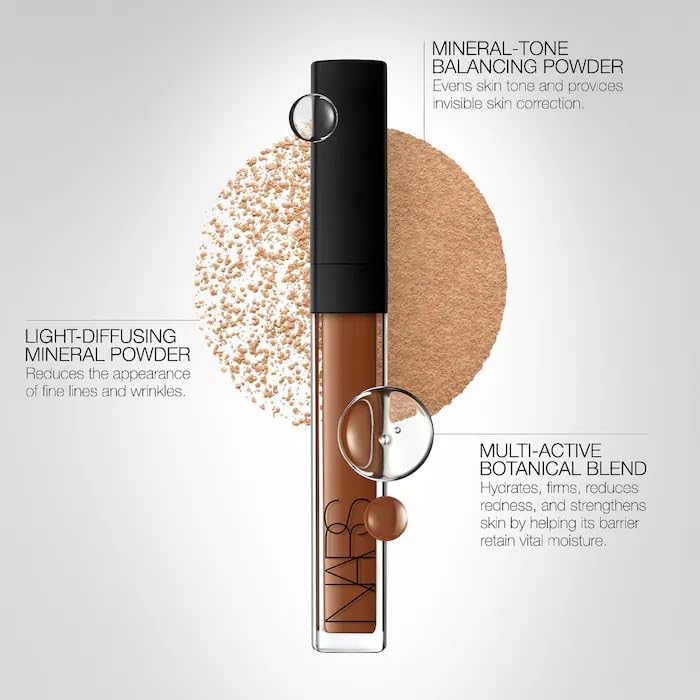 NARS Radiant Creamy Concealer Toffee packaging close-up signals premium design