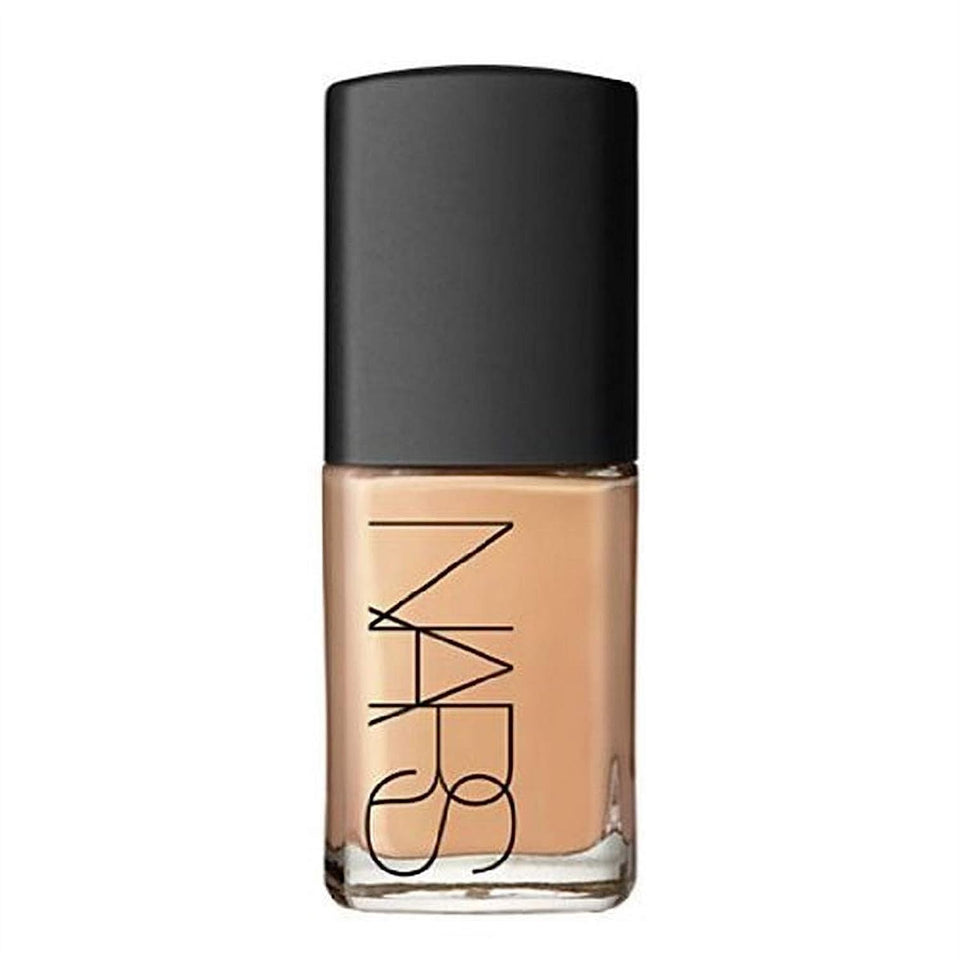 NARS Sheer Glow Foundation Stromboli bottle shows natural radiance for daily wear.
