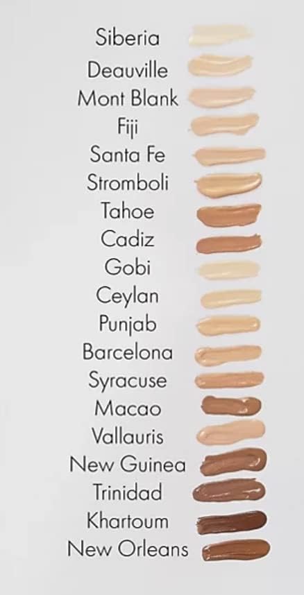 NARS Sheer Glow Foundation Stromboli dispensed drop captures lightweight feel.