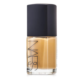 NARS Sheer Glow Foundation Stromboli swirl on skin reveals buildable coverage.