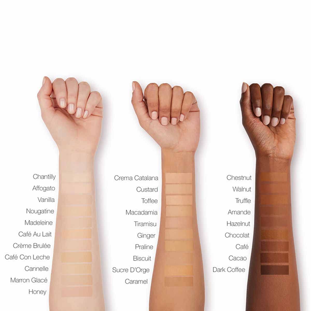 NARS concealer enriched with peptides and vitamins for comfort.