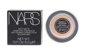 NARS Soft Matte Concealer Macadamia blended with a brush for seamless finish.