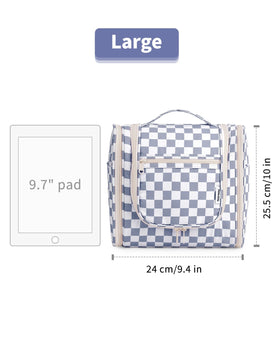 Narwey checkered compact design fits in luggage without bulk