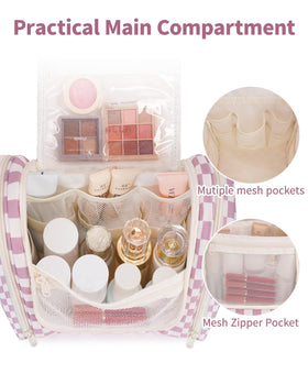 Narwey PVC-lined dry-wet pockets protect contents during travel.