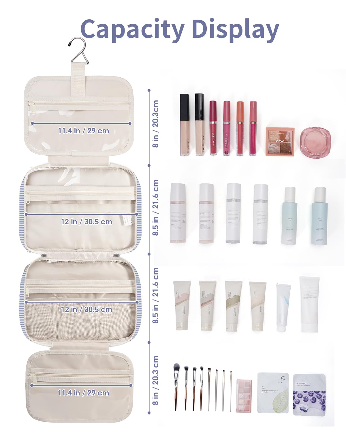 Narwey durable padded fabric and zippers protect items on the road.