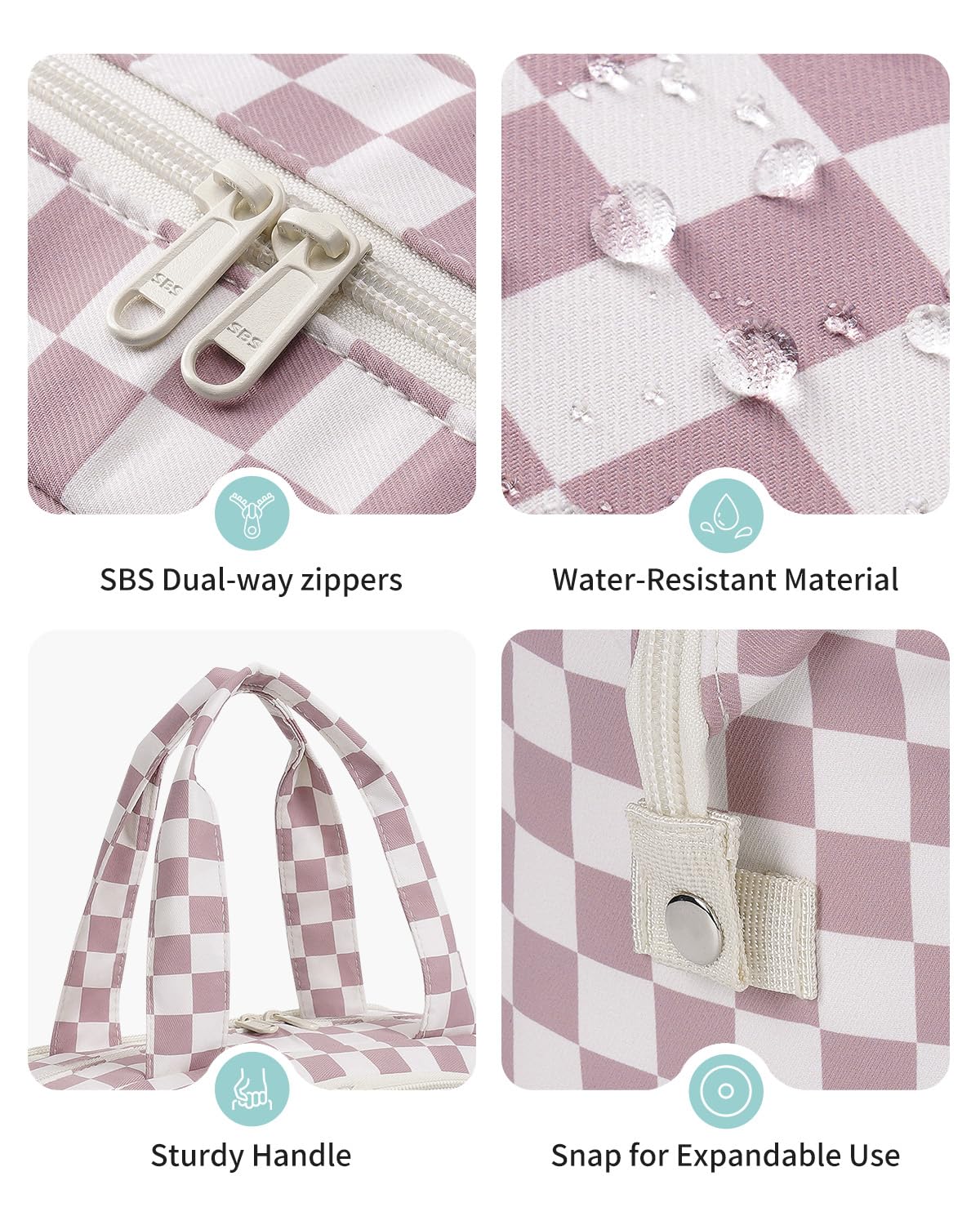 Narwey durable, water-resistant fabric makes cleanups simple
