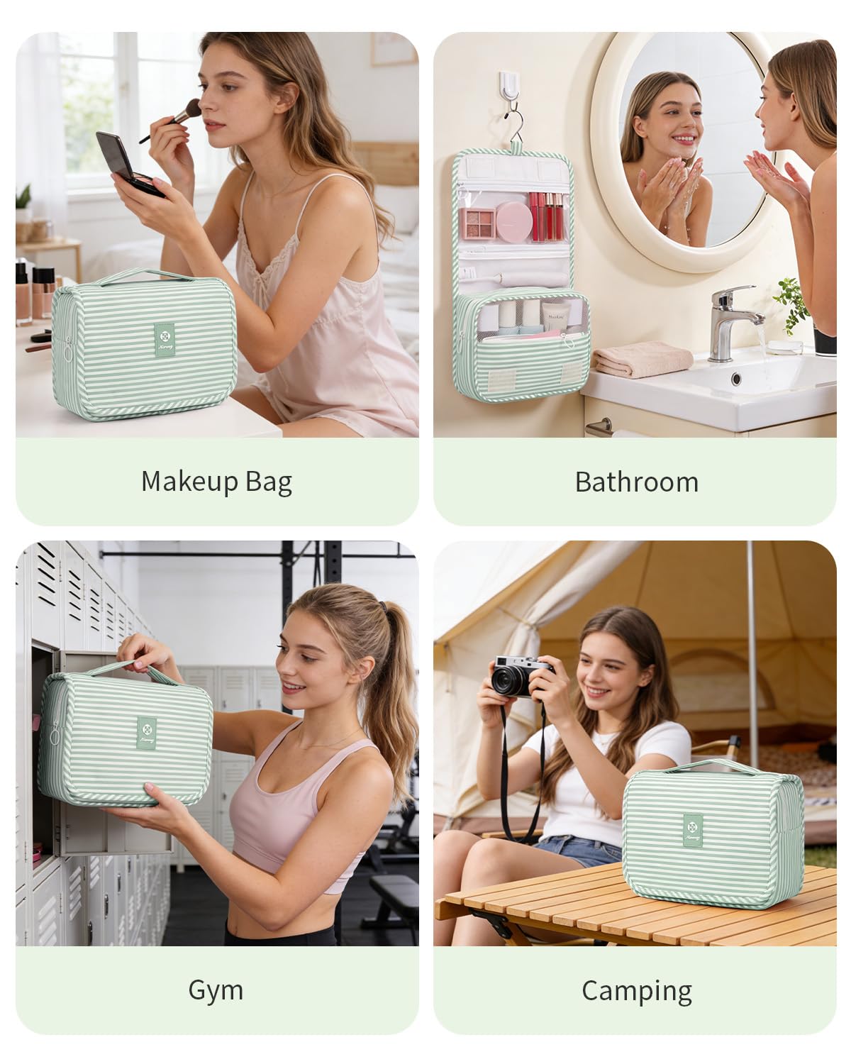 Narwey gift-worthy travel bag suitable for kids and teens.