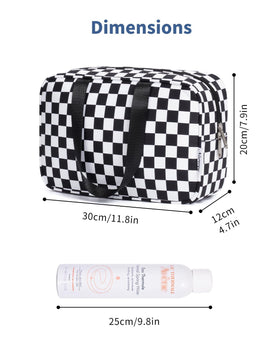 Narwey interior small pockets organize brushes, toothpaste, and essentials