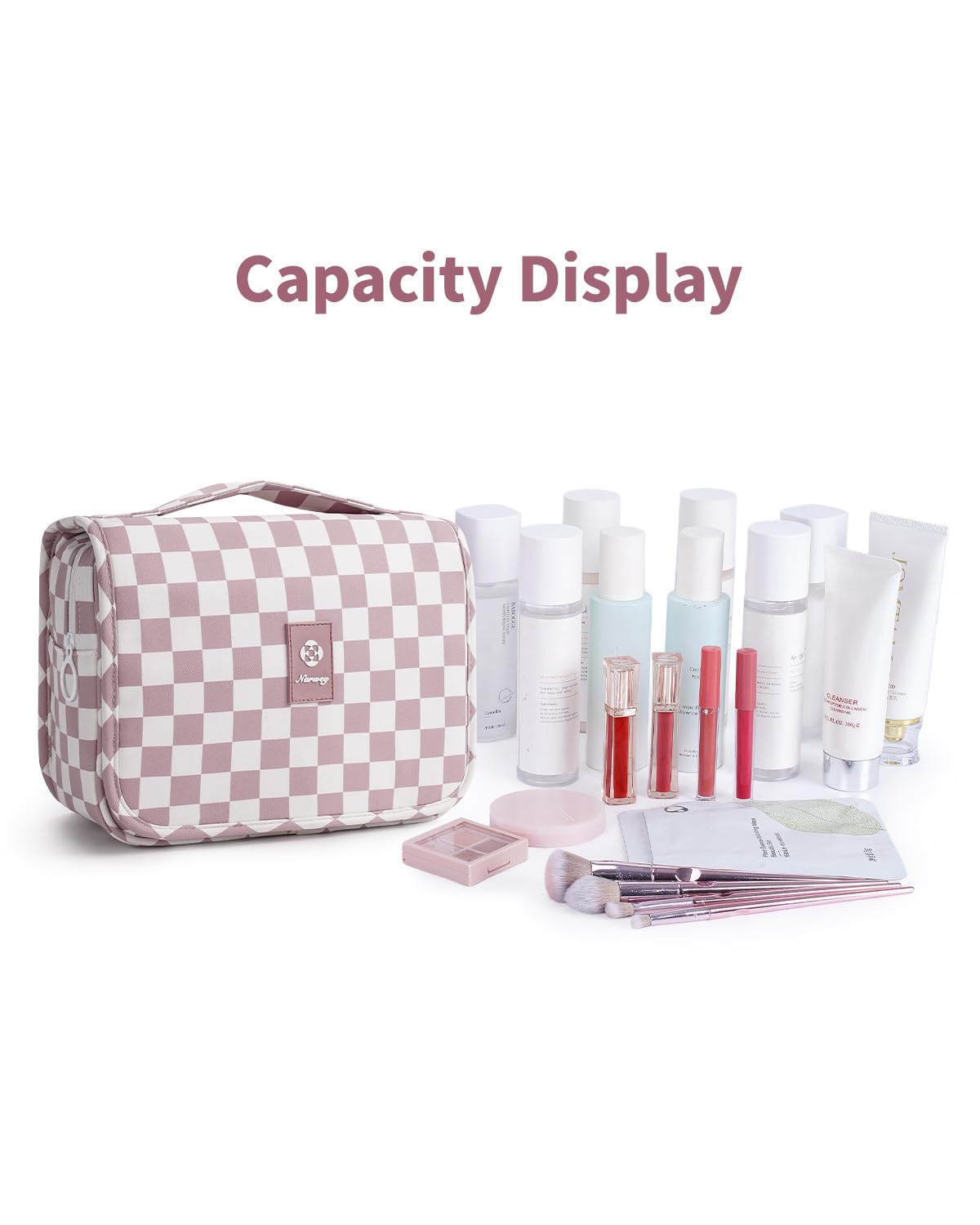 Narwey mesh pockets providing quick visibility of small items