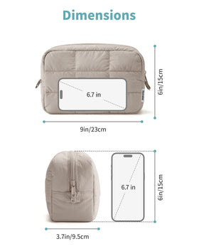 Narwey quilted fabric texture highlights soft, water-resistant shell and durable lining.