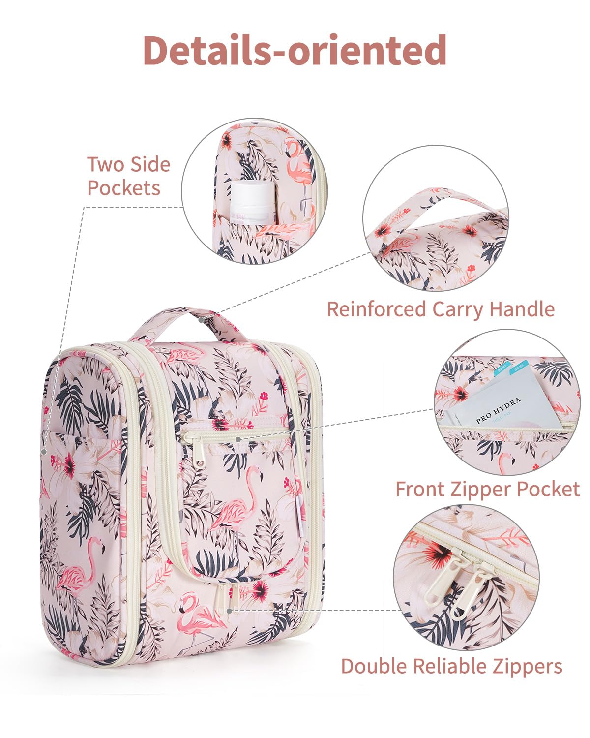 Narwey bag's compact lightweight profile fits in luggage without bulk