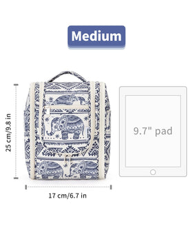 Narwey elephant bag uses water-resistant fabric to guard items from spills