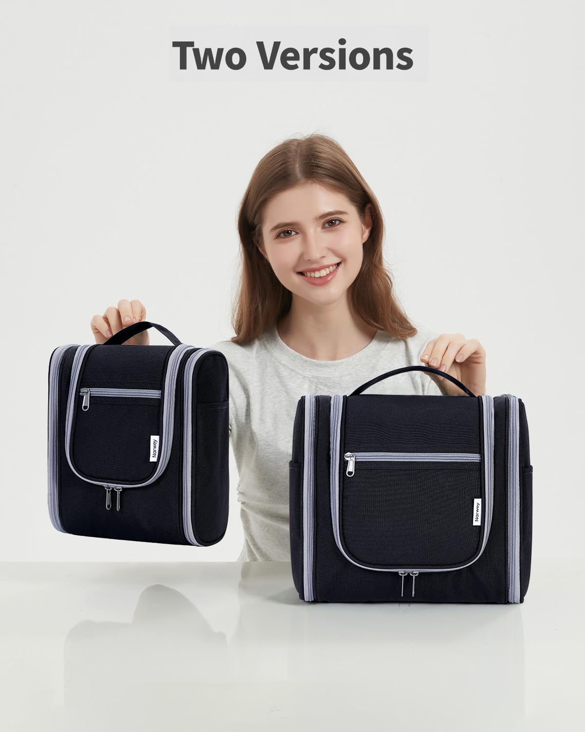 Narwey compact design offers lightweight portability for trips.