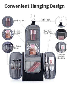 Narwey bag interior organization showing multiple pockets for quick access.